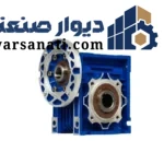 گیربکس مکعبی سهند سری W سایز 50 نسبت تبدیل 15 ورودی 19