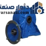 گیربکس سهند حلزونی MVF نرمال سایز 150 پایه دار نسبت تبدیل 48 ورودی 38 پوسته چدن