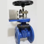 شیر کشویی چدنی میکروسوییچ‌دار 2 اینچ میراب فلنجی DN50 - Image 2