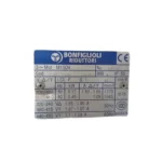 الکتروگیربکس بول هلیکال بونفیگلیولی A102 توان 0.37 کیلووات با نسبت تبدیل 23.8