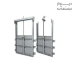 شیر دروازه‌ای پن‌استاک فلنج دار VAG EROX DN400 PN6 استنلس استیل | نو انباری