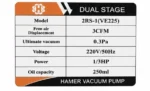 پمپ وکیوم روغنی VE-225 هامر - Image 2