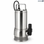 پمپ کفکش استیل LEO لئو KS-758PSW با هد ۹ متر و عبور ذرات ۳۵ میلی‌متر