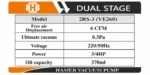 پمپ وکیوم روغنی VE-260 هامر - Image 3