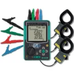 پاورمتر کیوریتسو Kyoritsu KEW 6305-01 با 3 کلمپ 500A - Image 4