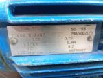 الکتروموتور سه فاز اروپایی 0.55 کیلووات 900 دور آلومینیوم B3 - Image 6