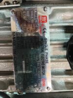 الکتروموتور کاجیلی تک فاز 1.5 اسب 1.1 کیلووات پوسته چدنی 3000 دور B3 - Image 8