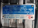 الکتروموتور گوانگژو تک فاز 0.55 کیلووات 1500 دور چدن B3 مدل YC80C-4 - Image 6