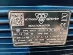 الکتروموتور موتوژن سه فاز 1.5 کیلووات 900 دور آلومینیوم فلنجی B5 مدل 100L6 - Image 6
