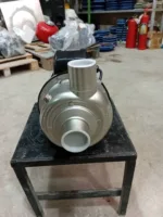 پمپ سانتریفیوژ استیل پروانه نیمه‌باز لئو LEO مدل ABK100D تک‌فاز 1 اسب - Image 2