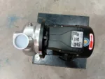 پمپ سانتریفیوژ استیل پروانه نیمه‌باز لئو LEO مدل ABK100D تک‌فاز 1 اسب - Image 4