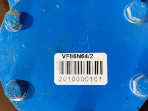 گیربکس حلزونی سهند VF سایز 86 نسبت 1:64 آلومینیومی نرمال - Image 3
